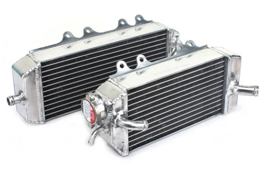 WHITES RADIATORS KAW KX250F 06-08 PAIR
