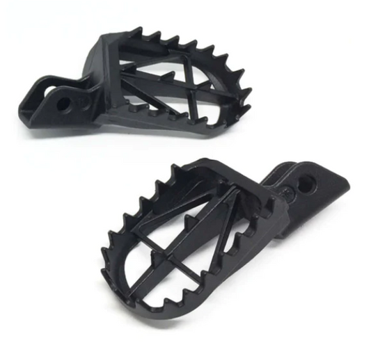 DRC Wide Footpegs CRMO Mid KLX110/110L, DRZ50/70/110