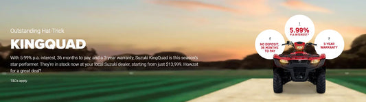 Suzuki Farm Atv Promo