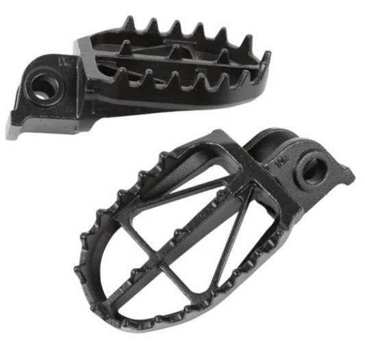 DRC Wide Footpegs CRMO Mid KX65/80/85/100