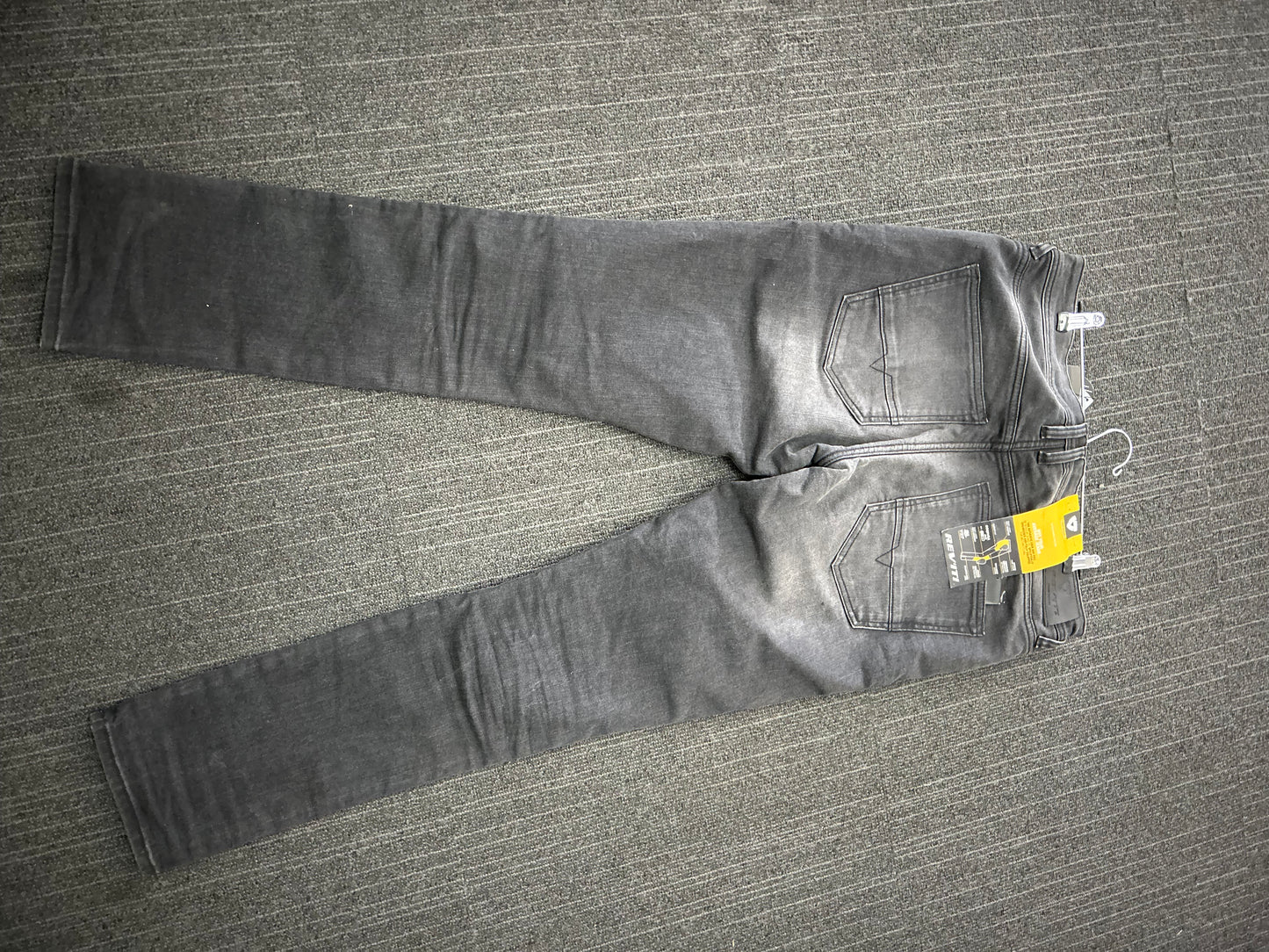 S36 Brentwood Men’s Jeans S/leg Med Grey | Kaitaia Motorcycles
