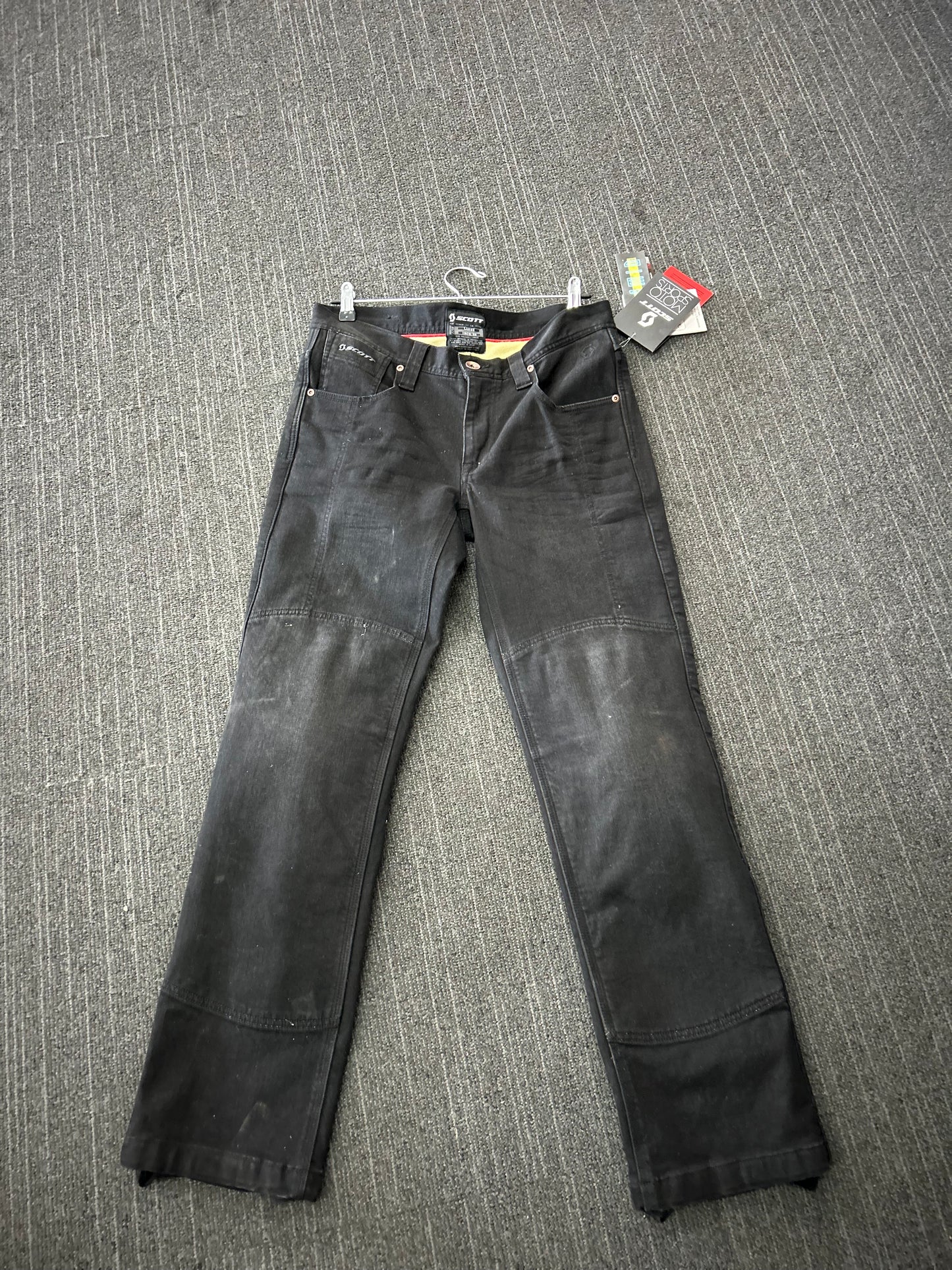 Scott L 33” Denim Strech Pants Black | Kaitaia Motorcycles