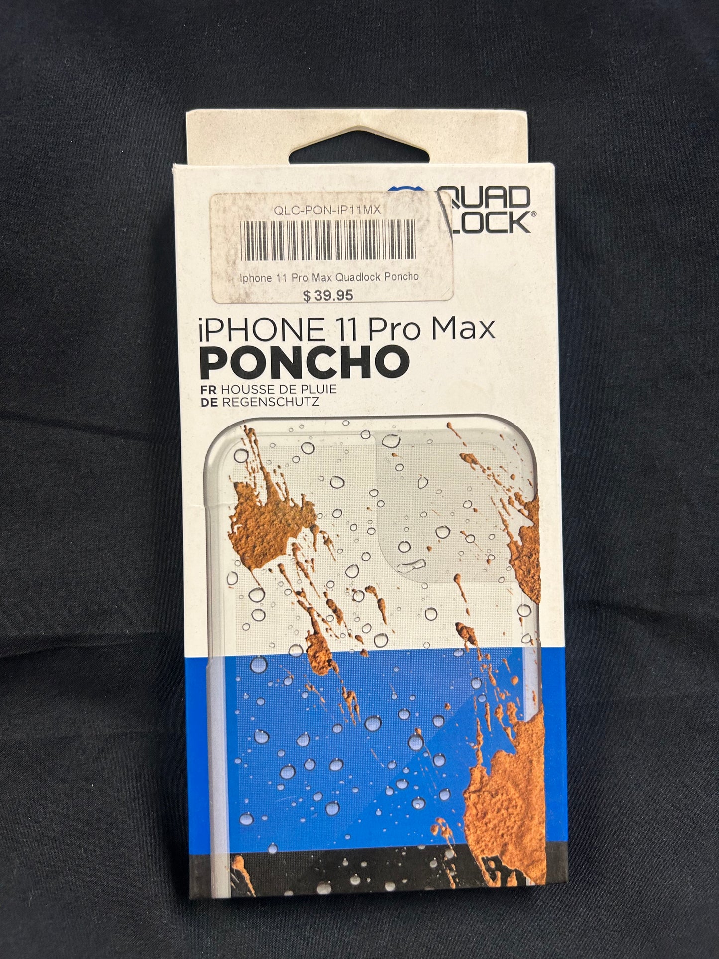 Quad lock iPhone 11 Pro Max poncho case | Kaitaia Motorcycles