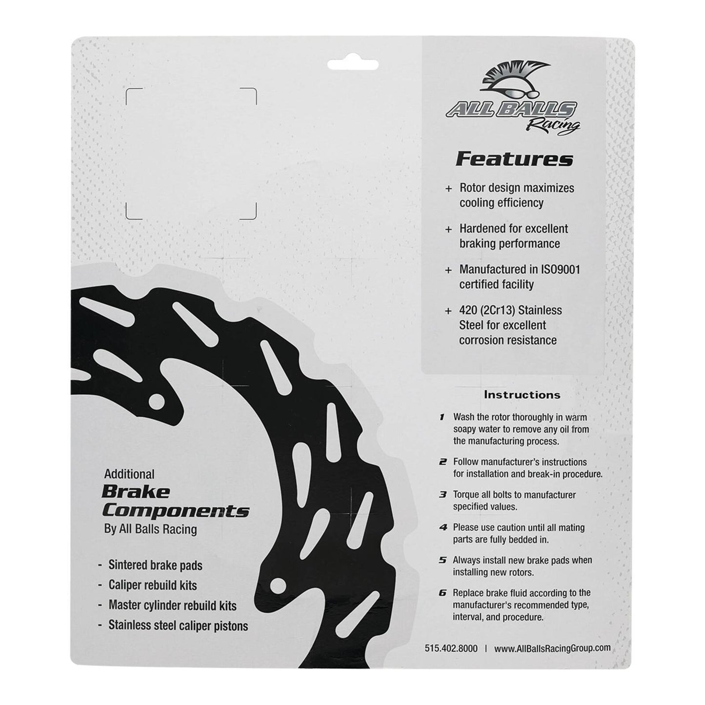 Brake Disc Front / Rear 18-0060