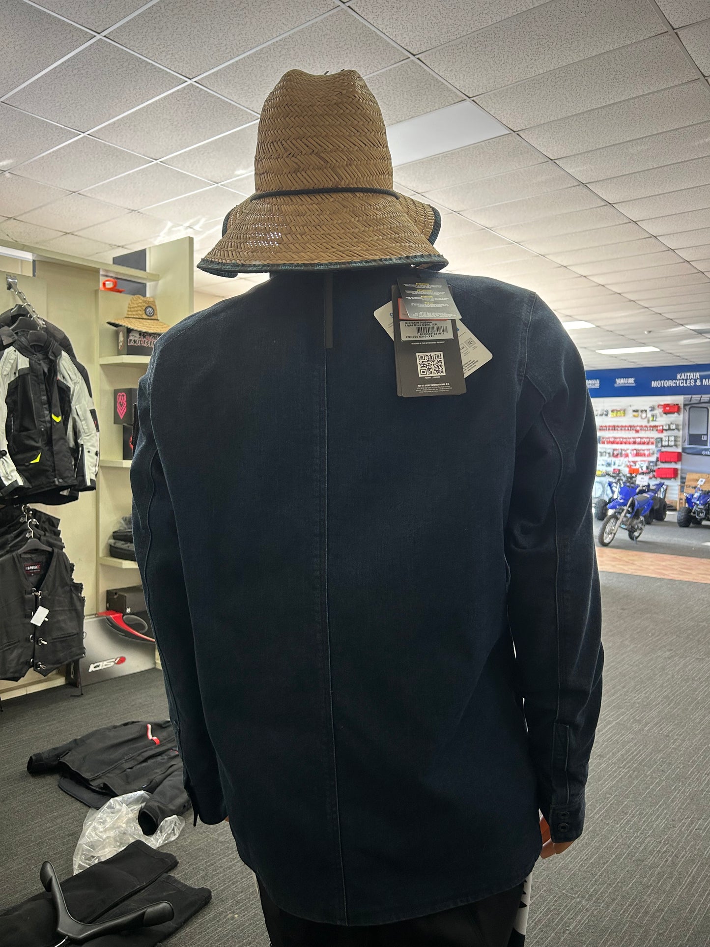 Rev-it 2XL Hudson Overshirt Light Blue | Kaitaia Motorcycles