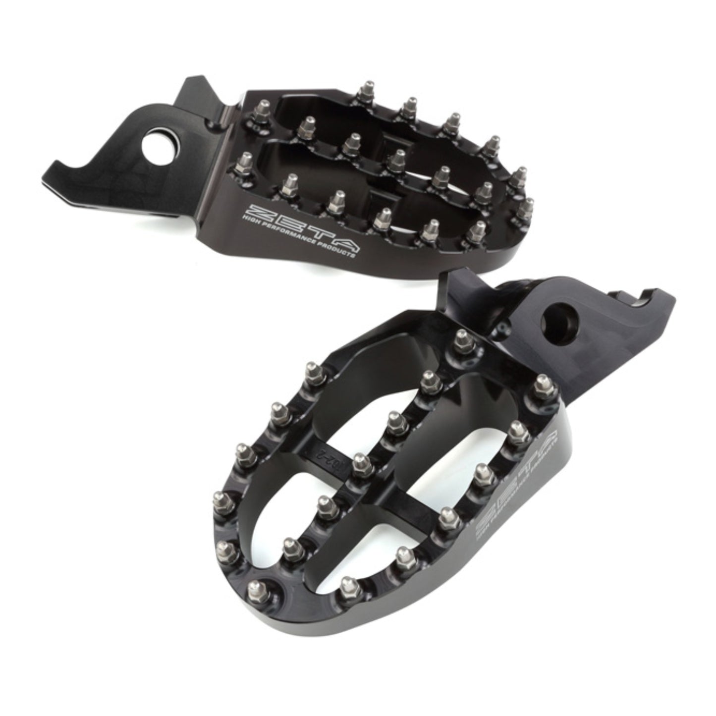 Zeta Aluminium Footpegs CRF250-450 / CRF250L-M-Rally - Black