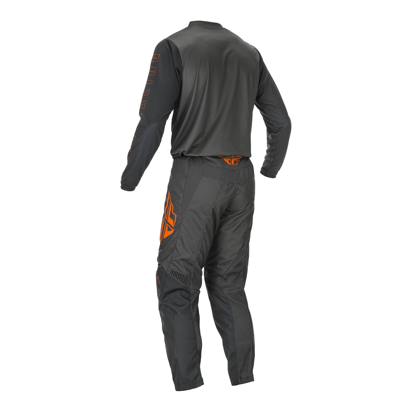 Fly Racing F-16 Youth Pant - Grey / Orange