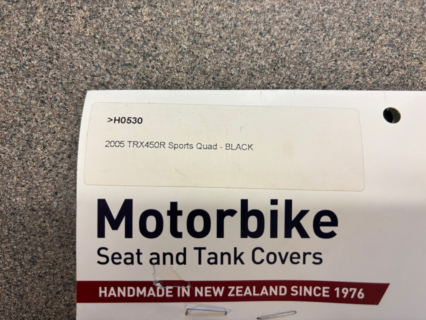 TRX450R Seat Cover