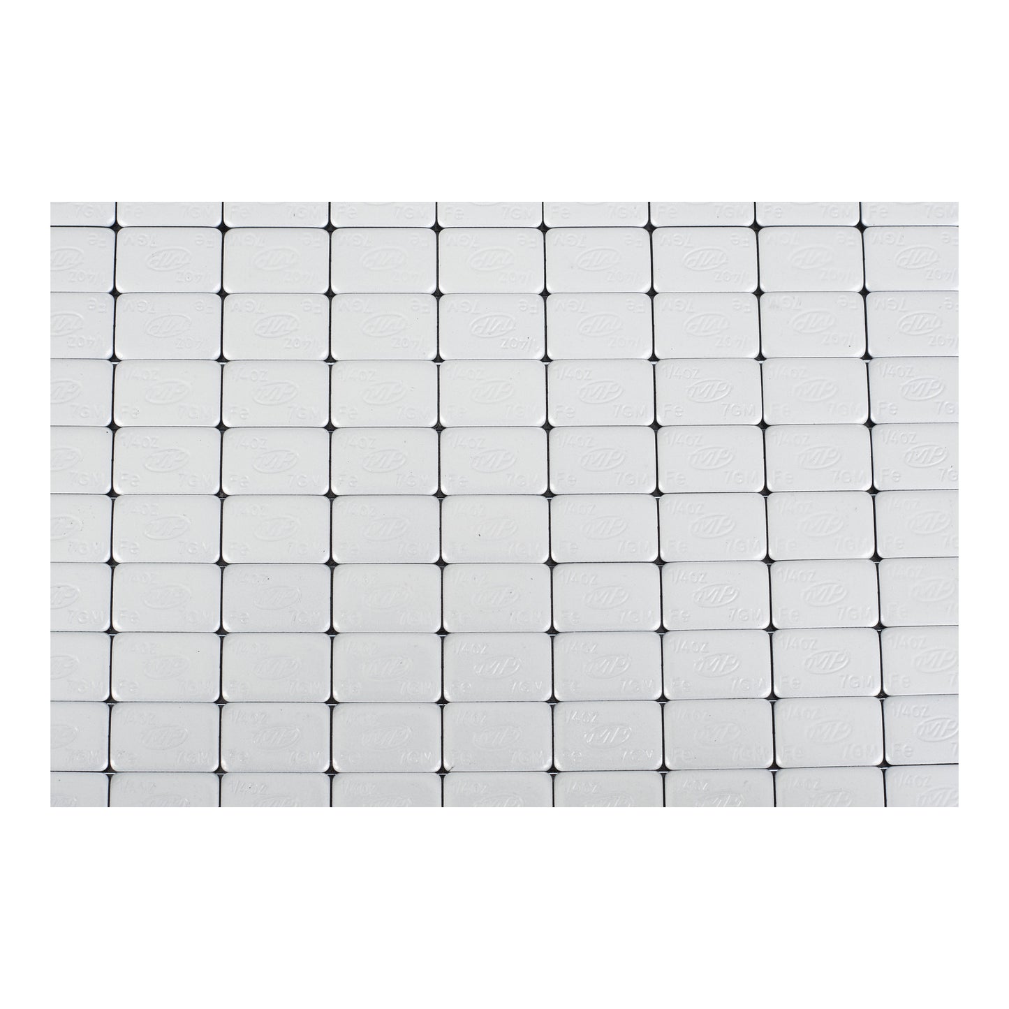 Motion Pro Wheel Steel Weights 1/4oz. (90oz. Box) - Silver