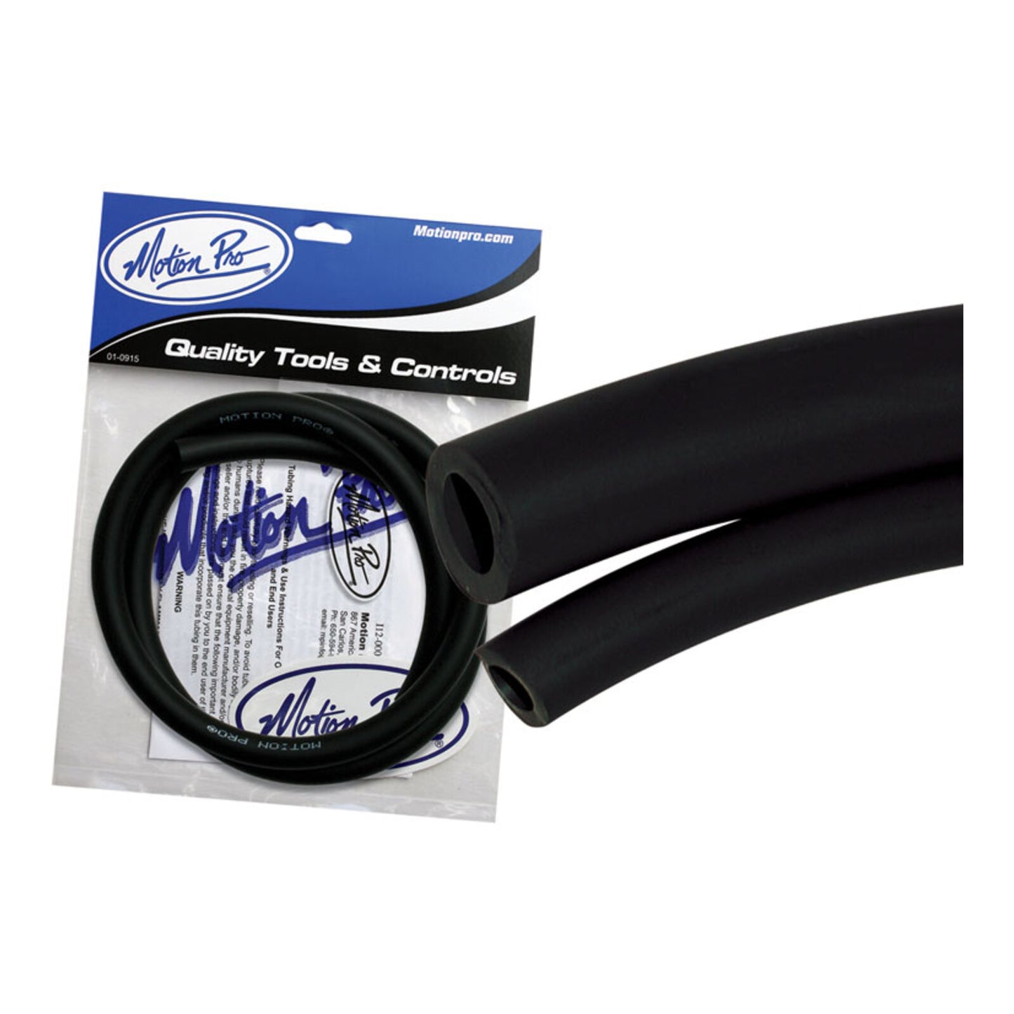 Motion Pro Fuel Hose Tygon - Black, 8mm/5/16 3ft Roll