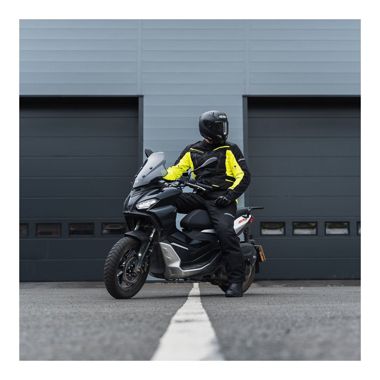 Oxford Metro 2.0 Men's Jacket - Black / Fluo