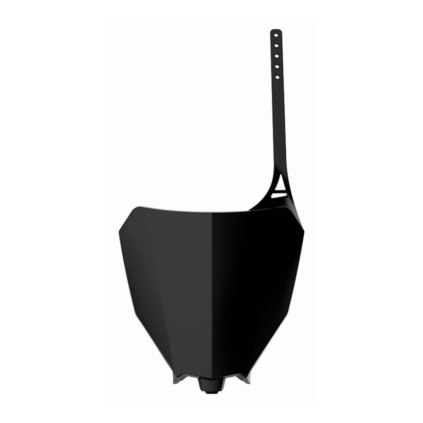 NUMBER PLATE HON CRF450R 17- BLK