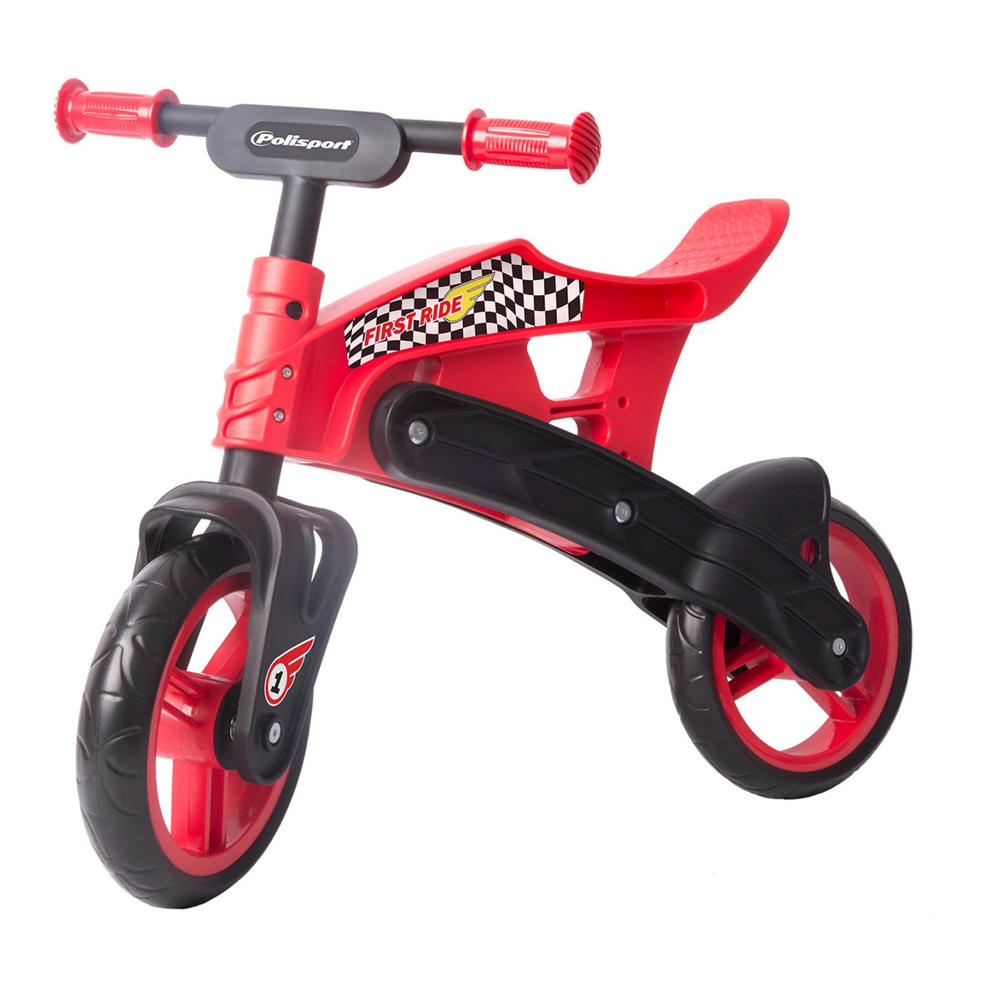Polisport Balance Bike - Red / Black