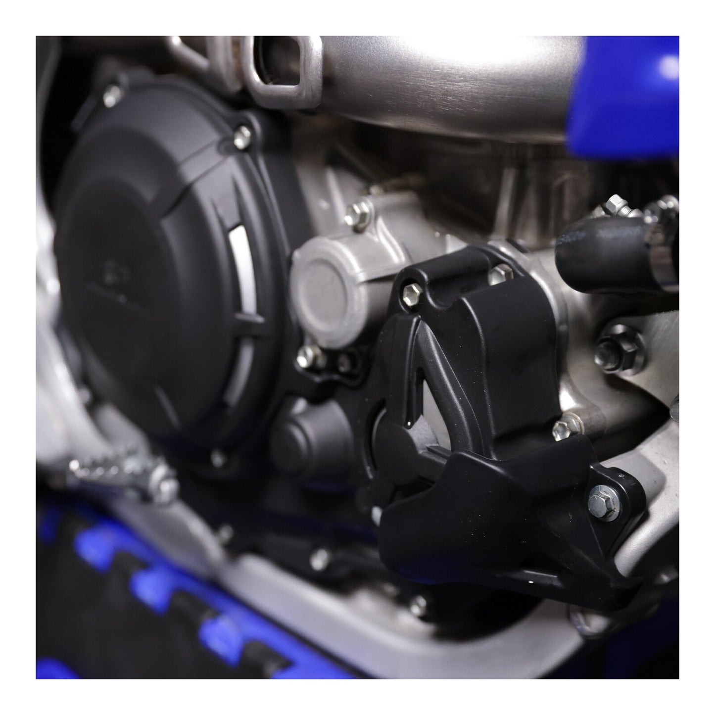 Poli Clutch & Ignition Cover Protector Kit YZ450F '23 - Black