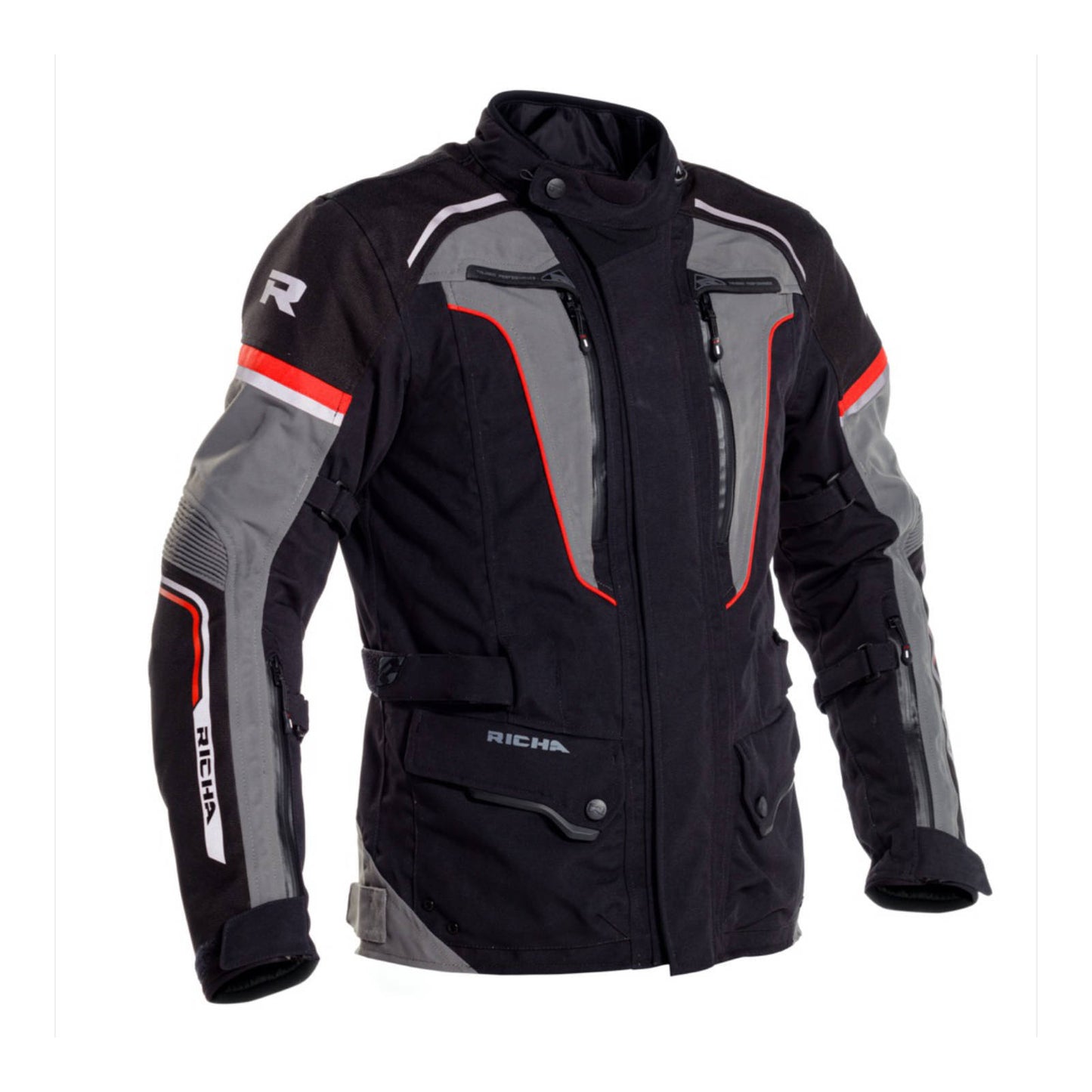 Richa Infinity 2 Pro Laminate Jacket - Black / Grey