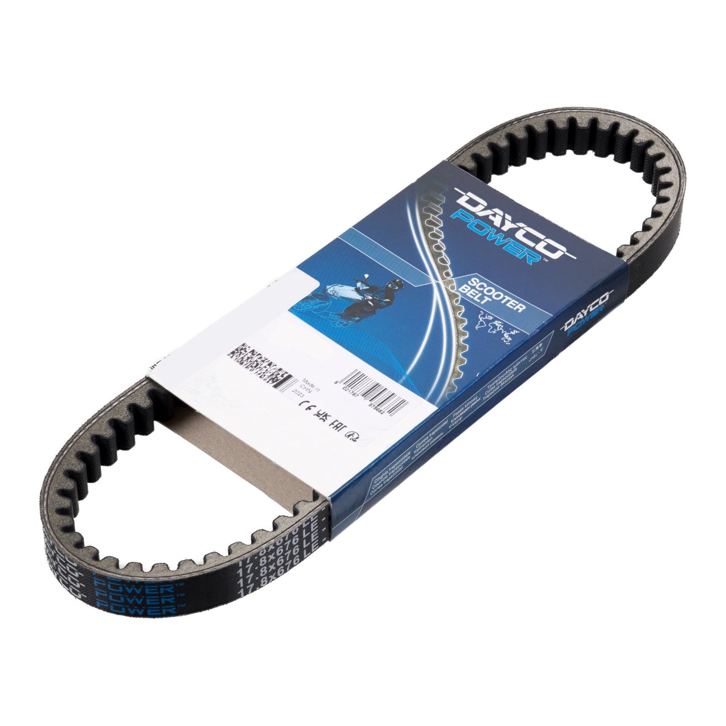 DAYCO SCOOTER CVT DRIVE BELT 18.0 x 670