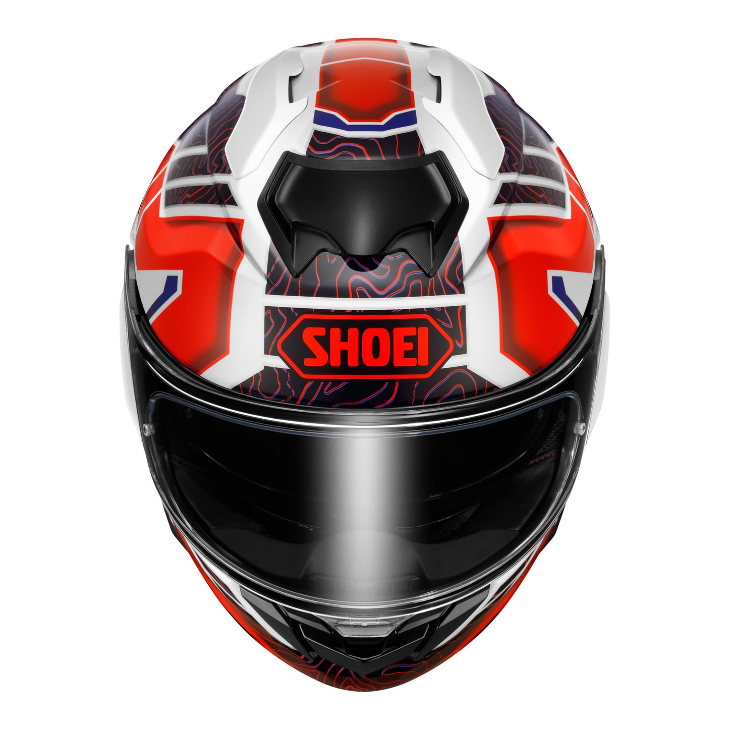 Shoei GT-Air 3 Hike TC10 - Red / White / Blue