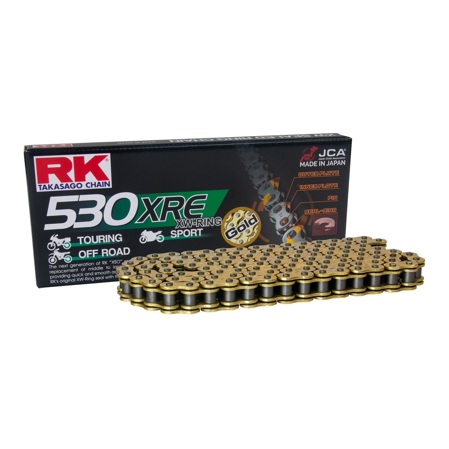 Sprocket Kit Suzuki RF900 (530conv) Gold - GB530XRE 15/43