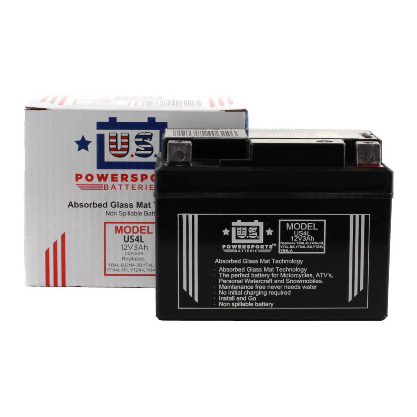 USPS AGM Battery - US4L-BS