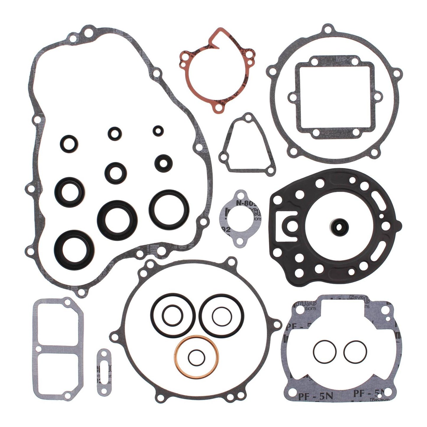 Vertex Complete Gasket Set with Oil Seals Kawasaki - KDX200E