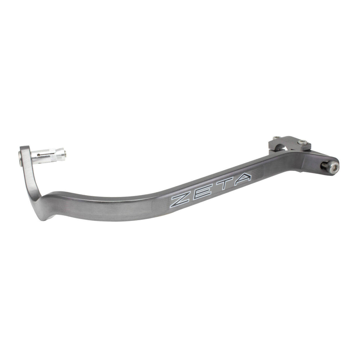 Zeta Armor Bended Hand Guard for 22.2mm Bar - Titanium Colour