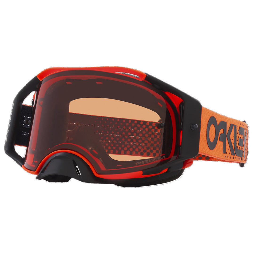 AirBrake MX Goggle Moto Orange B1B w PRIZM Bronze