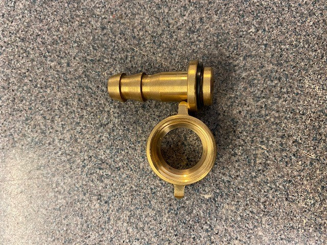 BRASS HOSE TAIL 10MM