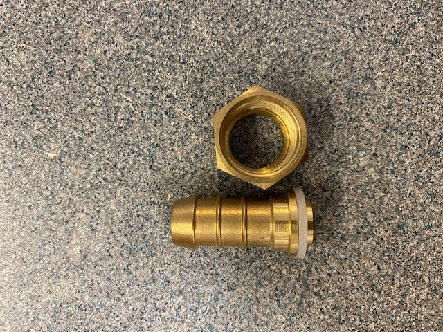 BRASS HOSE TAIL 13MM