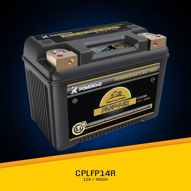 PLFP-14R Lithium Iron 280CCA 8-16Ah Battery