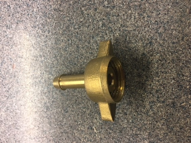 BRASS HOSE TAIL 8mm
