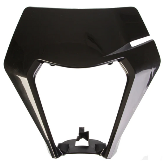 POLISPORT NUM PLT/ HL MASK KTM EXC/EXC-F 20-21 BLK