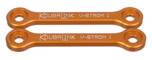 KOUBALINK 19mm LOWERING LINK V-STROM-1 - ORANGE