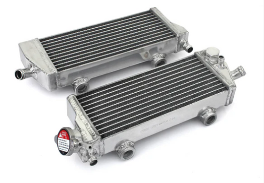 WHITES RADIATORS KTM EXC-F/XCF-W/HUSQ FE250/350/450/501 PAIR
