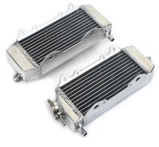 WHITES RADIATORS KAW KX250F 04-05 PAIR