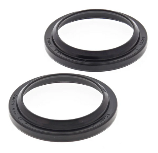 FORK DUST SEALS PAIR 43x55.5x9.5 57-117