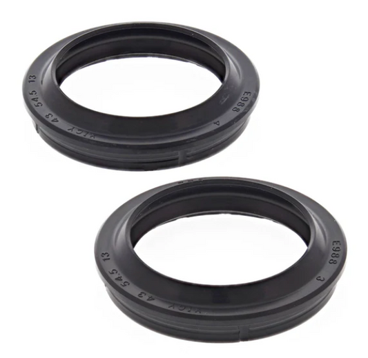 FORK DUST SEALS PAIR 43x54.5x13 57-108