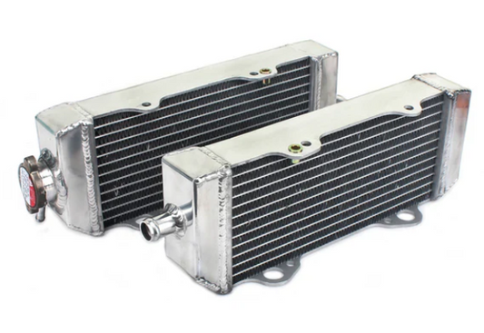 WHITES RADIATORS KTM 400/450/525 SX / MXC / EXC 03-07 PAIR