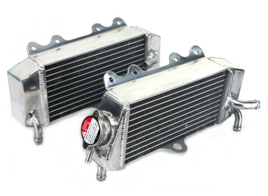 WHITES RADIATORS YAM YZ250F 01-05 WR250F 01-06 PAIR