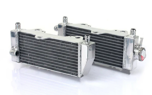 WHITES RADIATORS YAM YZ250 02-19 YZ250X 16-19 PAIR