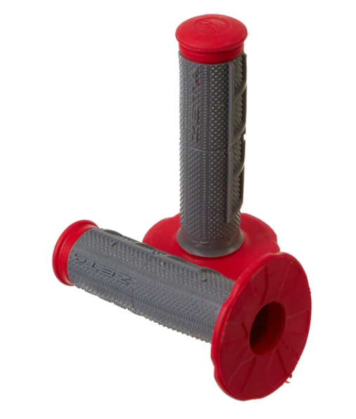 Zeta Standard Race Grip - Red/Grey