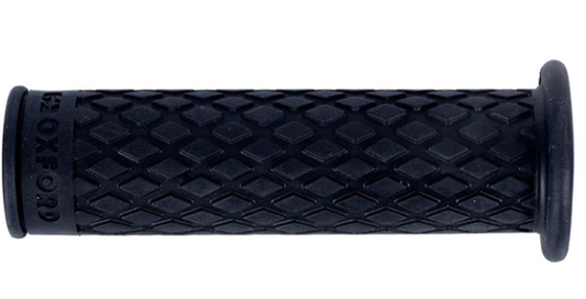 Oxford Retro Hand Grips Black (For 22mm bars)
