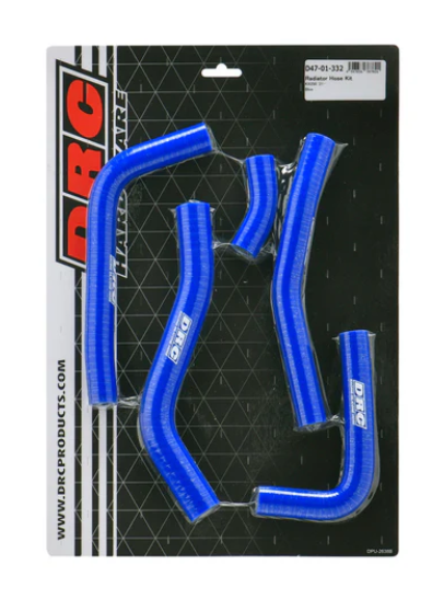 DRC RADIATOR HOSE KIT KX250F '21- BLUE