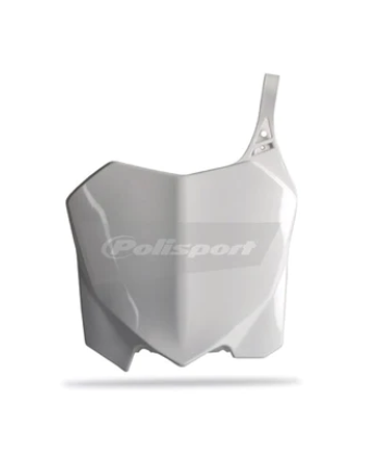 NUMBER PLATE HON CRF250R 10-13 /CRF450R 09-12 WHT