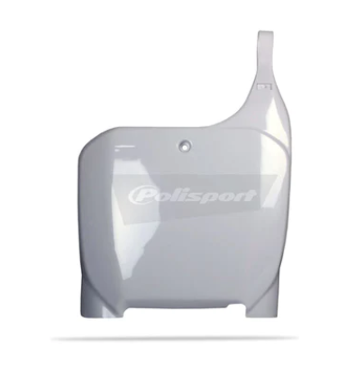 NUMBER PLATE CR125/250/500/F450R 00-03 WHT