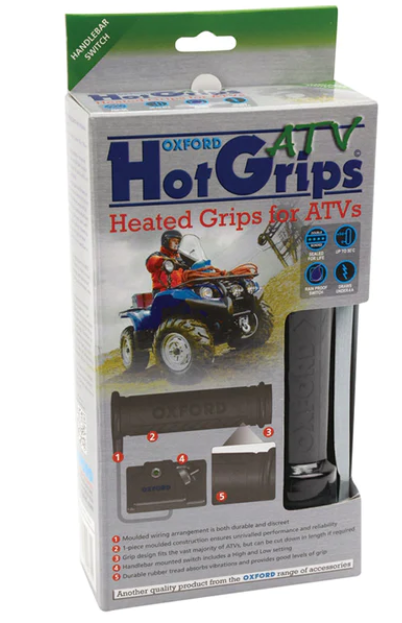 Oxford Hot Grips ATV With High/Low Switch Hot Grip