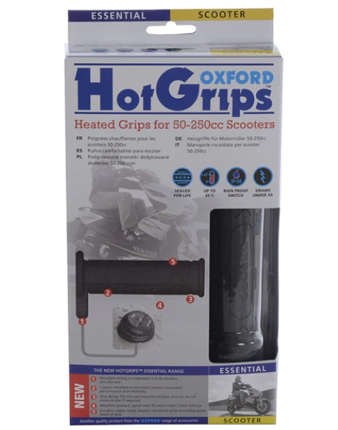 Oxford Hot Grips Scooter With Hi/Low Panel Switch