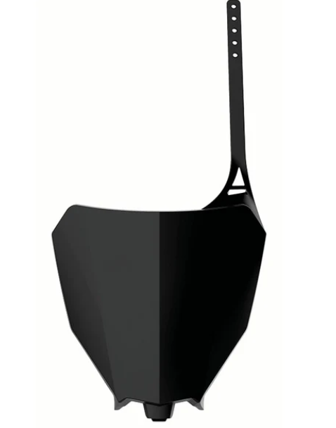 NUMBER PLATE HON CRF450R 17- BLK
