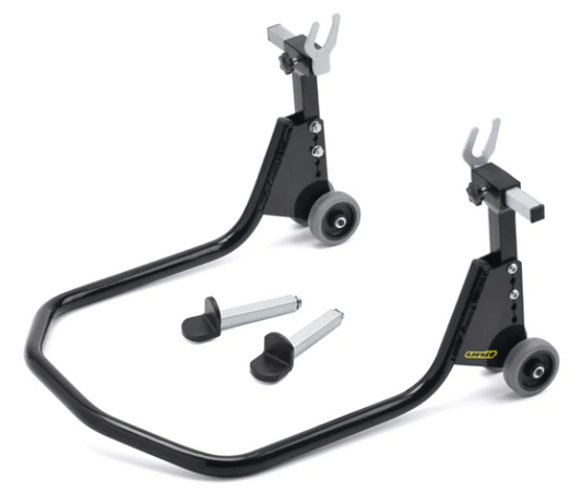 DRC Street Bike Rear Paddock Adjustable Stand - Black