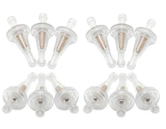 12 Fuel Filters,1/4" Flg,1.25l K81-0220 Card