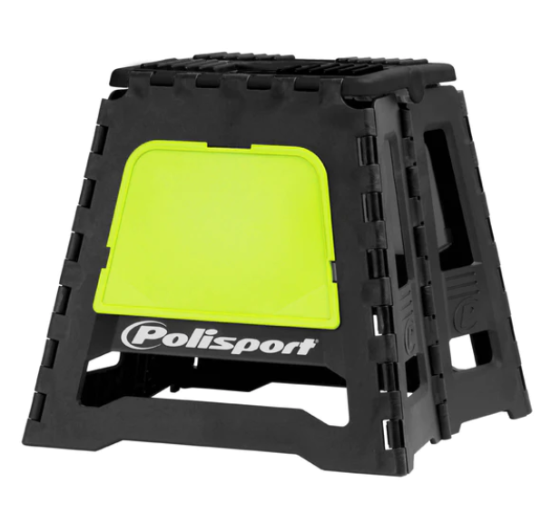 Polisport Folding Bike Stand - Fluro Yellow